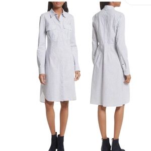 rag & bone White Striped Dress